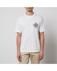 NN07 - Adam Print Cotton-Jersey T-Shirt - Lyst