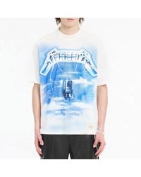 REPRESENT x Metallica - Ride The Lightning Cotton-Blend T-Shirt - Lyst