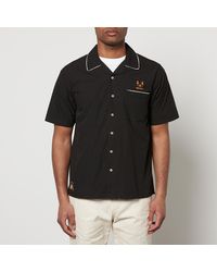 Percival - Percico Cotton-Poplin Bowling Shirt - Lyst