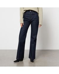 Ami Paris - Denim Flared-Fit Jeans - Lyst