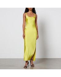 Samsøe & Samsøe - Sunna 12956 Recycled Satin Maxi Dress - Lyst