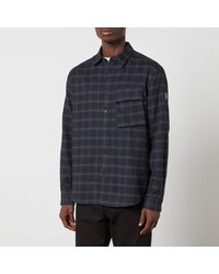 Belstaff - Scale Checked Cotton Shirt - Lyst