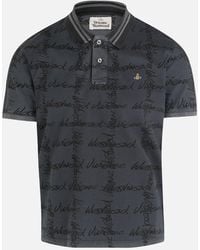 Vivienne Westwood - Classic Cotton-Piqué Polo Shirt - Lyst