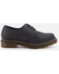 Dr. Martens 1461 W Virginia Leather 3-eye Shoes - Black