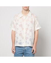 mfpen - Holiday Cotton-Blend Floral-Jacquard Shirt - Lyst
