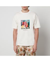 Drole de Monsieur - Le T-Shirt Nature Morte Cotton-Jersey T-Shirt - Lyst
