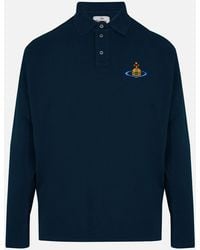 Vivienne Westwood - Oversized Cotton-Piqué Polo Shirt - Lyst