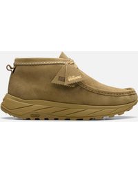 Clarks - Wallabee Suede Eden Boots - Lyst