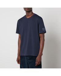 Ami Paris - Fade Out Cotton-Jersey T-Shirt - Lyst