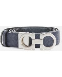 Ferragamo - Salvatore Gancini Reversible Belt 25Mm - Lyst