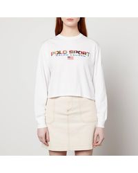 Polo Ralph Lauren Long-sleeved tops for Women | Online Sale up to 76% off |  Lyst