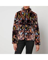 PS by Paul Smith - Reversible Faux Fur Jacket - Lyst