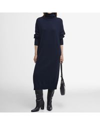 Barbour - Cassandra Cotton-Blend Knitted Dress - Lyst