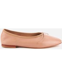 mansur gavriel dream leather ballerina flats