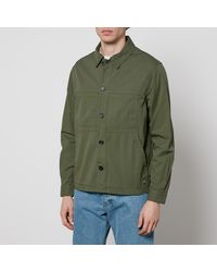 PS by Paul Smith - Cotton-Blend Cloquet Overshirt - Lyst
