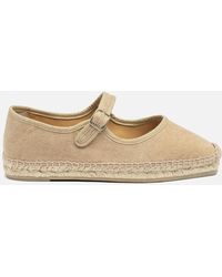 Castañer - Padua Canvas Mary Jane Flats - Lyst