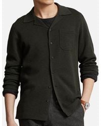 Polo Ralph Lauren - Wool Shirt Cardigan - Lyst