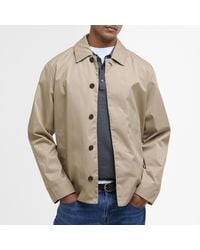 Barbour - Short Rokig Waterproof Canvas Jacket - Lyst