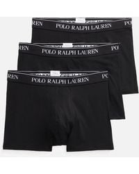 Polo Ralph Lauren 3-pack Trunk Boxers - Black