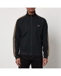 Fred Perry - Embroidered Cotton-Blend Track Jacket - Lyst