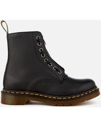 Dr. Martens - 1460 Pascal Front Zip Boots - Lyst