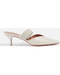 Malone Souliers - Maisie 45 Leather Heeled Mules - Lyst