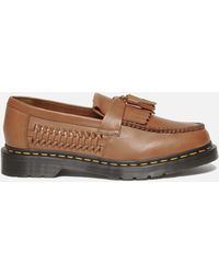 Dr. Martens - Adrian Woven Leather Loafers - Lyst