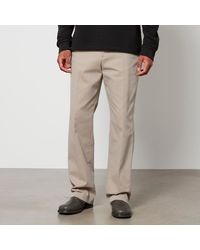 Our Legacy - Darien Ribbed Cotton-Blend Trousers - Lyst