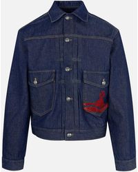 Vivienne Westwood - Marlene Jacquard Denim Jacket - Lyst