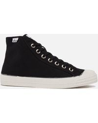Novesta - Star Dribble Canvas High Top Trainers - Lyst