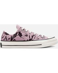 Converse Canvas Chuck 70 Hybrid Floral Ox Trainers in Pink | Lyst Australia
