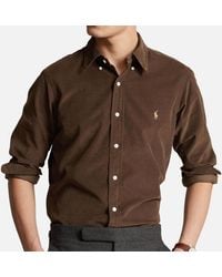 Polo Ralph Lauren - Cotton-Corduroy Shirt - Lyst