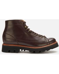 Grenson Andy Leather Monkey Boots - Brown