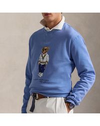 Polo Ralph Lauren - Cotton-Blend Jersey Sweatshirt - Lyst