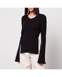 Axel Arigato - Tube Ribbed-Knit Cotton-Blend Top - Lyst
