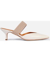 Malone Souliers - Maisie 45 Leather Heeled Mules - Lyst
