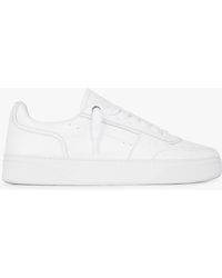 Represent - Initial Leather Trainers - Lyst