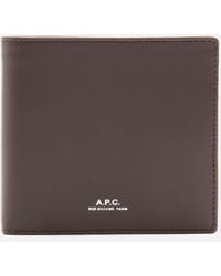 A.P.C. New London Wallet - Brown