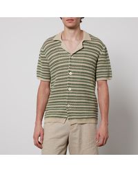 NN07 - Henry Crocheted Cotton Shirt - Lyst