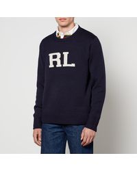 Polo Ralph Lauren - Intarsia-Logo Wool Jumper - Lyst