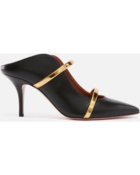 Malone Souliers - Maureen 70 Leather Heeled Mules - Lyst