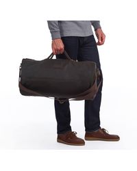 Barbour Highfield Canvas Holdall in 