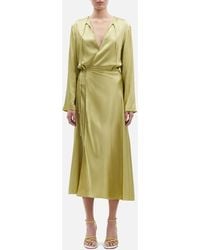 Samsøe & Samsøe - Sahilda 14903 Lenzing Ecovero-Blend Midi Dress - Lyst