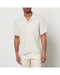 Percival - Linen Cuban Shirt - Lyst
