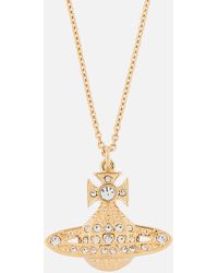 Vivienne Westwood Minnie Bas Relief Pendant - Metallic