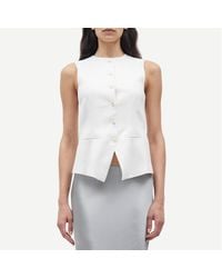 Samsøe & Samsøe - Saruma 14635 Woven Vest - Lyst