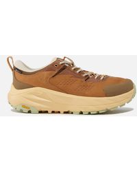 Hoka One One - Kaha Low Suede And Gore-Tex Shoes - Lyst