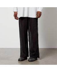 Our Legacy - Cotton-Blend Jersey Trousers - Lyst