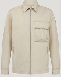 Belstaff - Drome Cotton-Blend Gabardine Overshirt - Lyst