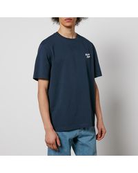 Maison Kitsuné - Handwriting Cotton-Jersey T-Shirt - Lyst